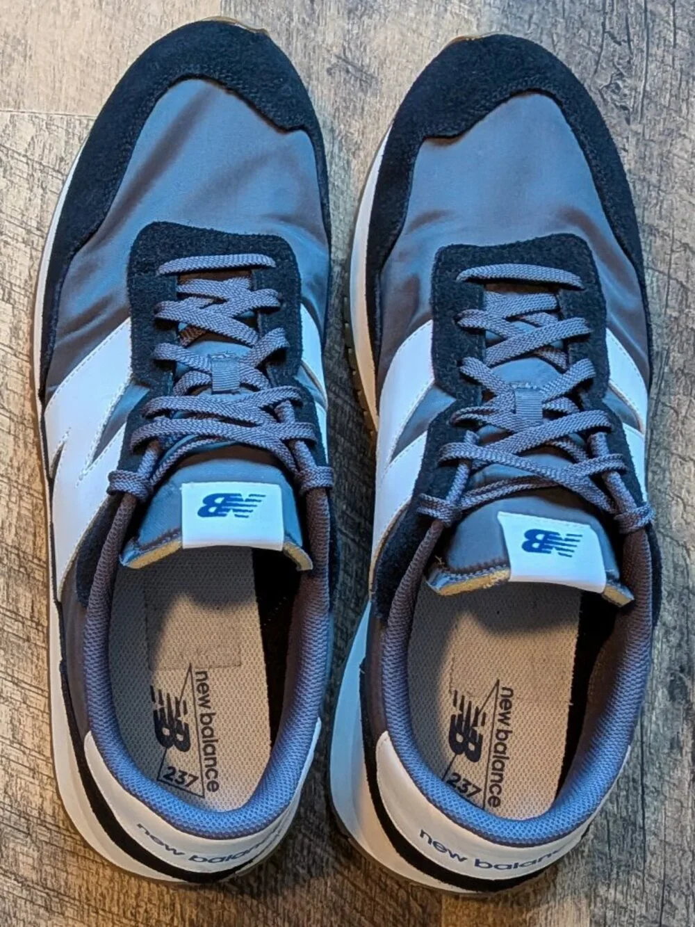 New Balance 237 Sneakers Black Gray Shoes